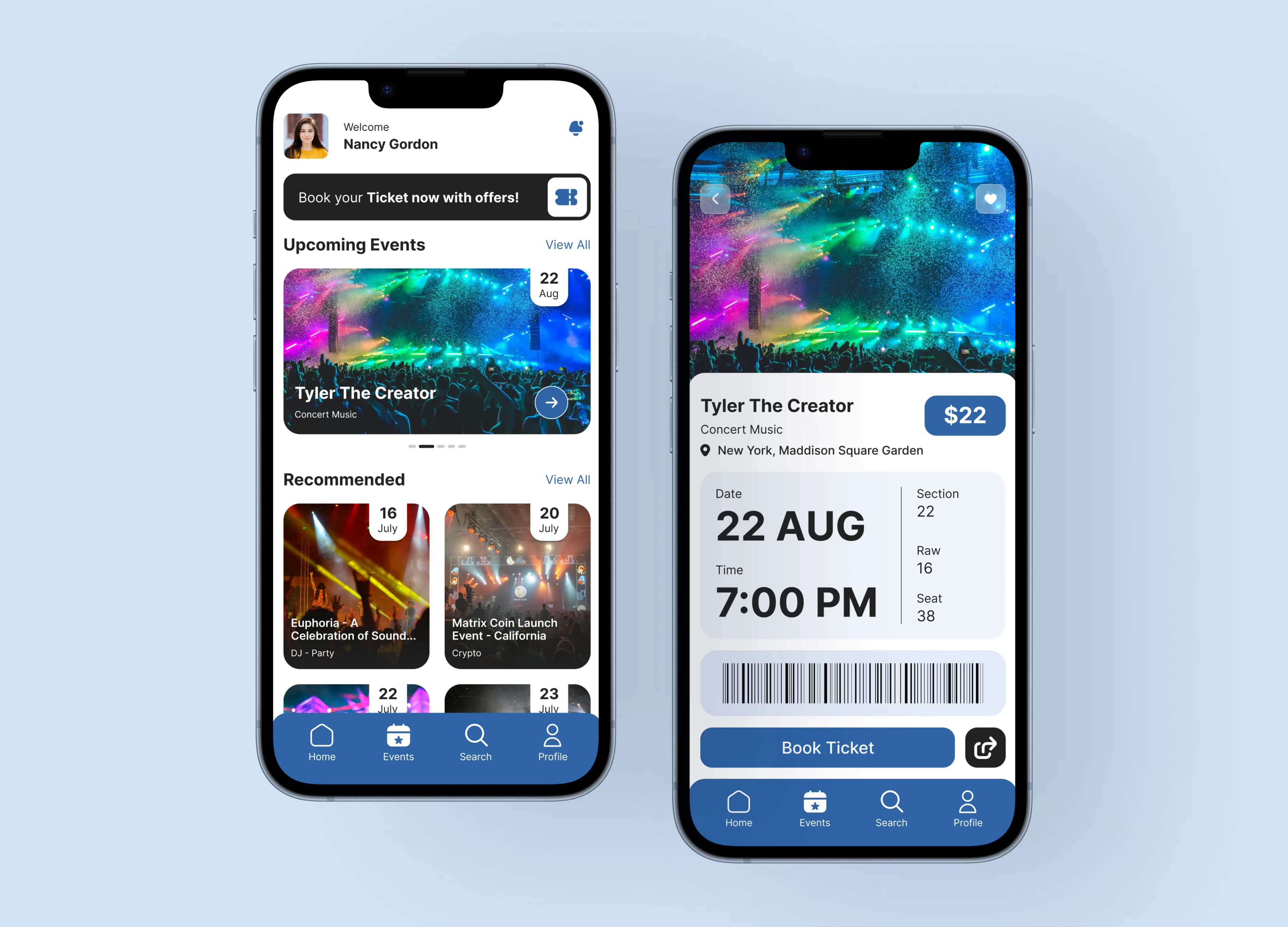 Event Ticket App