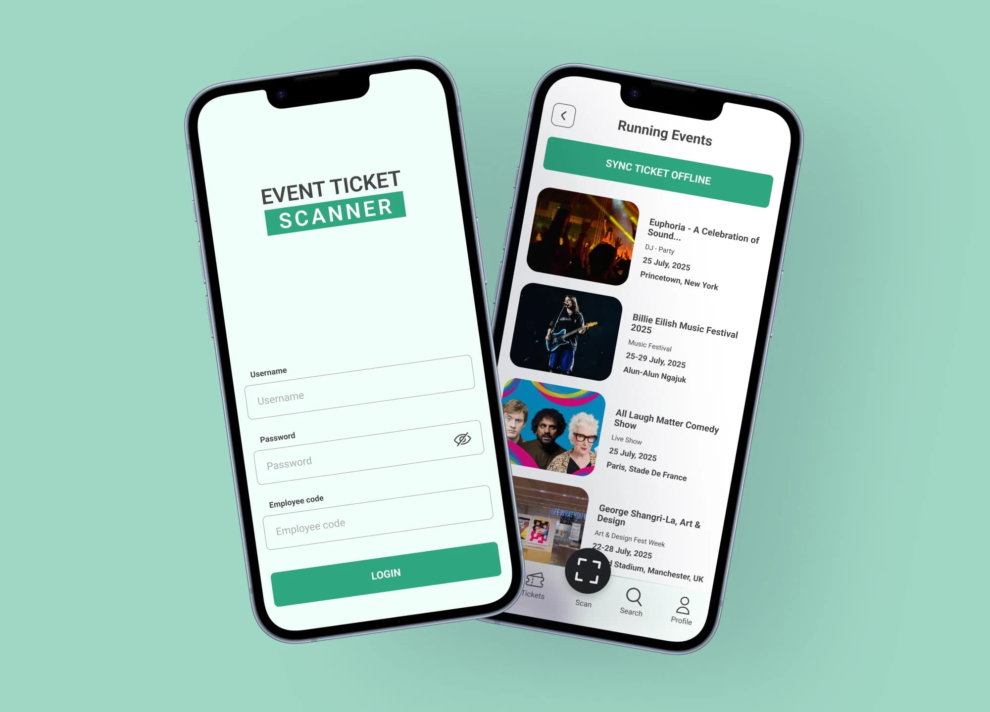 Event Ticket Scanner